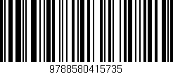 Código de barras (EAN, GTIN, SKU, ISBN): '9788580415735'