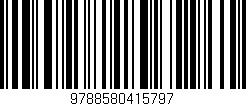 Código de barras (EAN, GTIN, SKU, ISBN): '9788580415797'