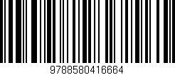 Código de barras (EAN, GTIN, SKU, ISBN): '9788580416664'