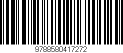 Código de barras (EAN, GTIN, SKU, ISBN): '9788580417272'
