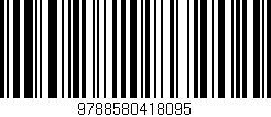 Código de barras (EAN, GTIN, SKU, ISBN): '9788580418095'