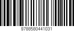 Código de barras (EAN, GTIN, SKU, ISBN): '9788580441031'