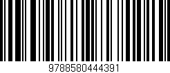 Código de barras (EAN, GTIN, SKU, ISBN): '9788580444391'