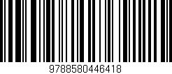 Código de barras (EAN, GTIN, SKU, ISBN): '9788580446418'