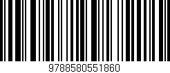 Código de barras (EAN, GTIN, SKU, ISBN): '9788580551860'