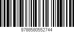 Código de barras (EAN, GTIN, SKU, ISBN): '9788580552744'
