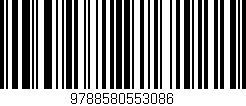 Código de barras (EAN, GTIN, SKU, ISBN): '9788580553086'