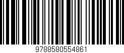 Código de barras (EAN, GTIN, SKU, ISBN): '9788580554861'