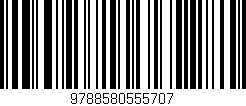 Código de barras (EAN, GTIN, SKU, ISBN): '9788580555707'