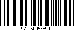 Código de barras (EAN, GTIN, SKU, ISBN): '9788580555981'