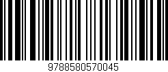 Código de barras (EAN, GTIN, SKU, ISBN): '9788580570045'