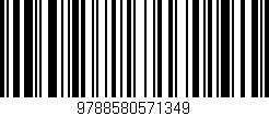 Código de barras (EAN, GTIN, SKU, ISBN): '9788580571349'