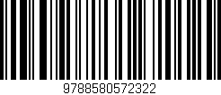 Código de barras (EAN, GTIN, SKU, ISBN): '9788580572322'