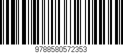 Código de barras (EAN, GTIN, SKU, ISBN): '9788580572353'