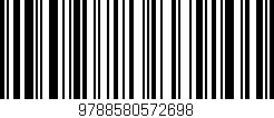 Código de barras (EAN, GTIN, SKU, ISBN): '9788580572698'
