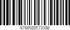 Código de barras (EAN, GTIN, SKU, ISBN): '9788580573398'