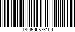 Código de barras (EAN, GTIN, SKU, ISBN): '9788580576108'