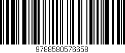 Código de barras (EAN, GTIN, SKU, ISBN): '9788580576658'