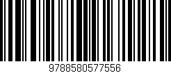 Código de barras (EAN, GTIN, SKU, ISBN): '9788580577556'
