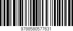 Código de barras (EAN, GTIN, SKU, ISBN): '9788580577631'