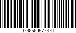 Código de barras (EAN, GTIN, SKU, ISBN): '9788580577679'