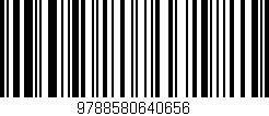 Código de barras (EAN, GTIN, SKU, ISBN): '9788580640656'