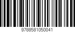 Código de barras (EAN, GTIN, SKU, ISBN): '9788581050041'
