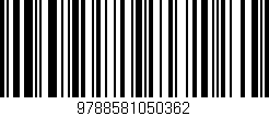 Código de barras (EAN, GTIN, SKU, ISBN): '9788581050362'