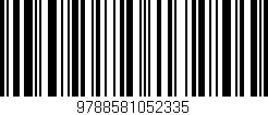 Código de barras (EAN, GTIN, SKU, ISBN): '9788581052335'