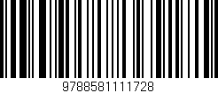 Código de barras (EAN, GTIN, SKU, ISBN): '9788581111728'