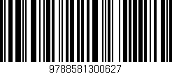 Código de barras (EAN, GTIN, SKU, ISBN): '9788581300627'