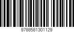 Código de barras (EAN, GTIN, SKU, ISBN): '9788581301129'