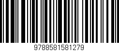 Código de barras (EAN, GTIN, SKU, ISBN): '9788581581279'
