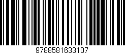 Código de barras (EAN, GTIN, SKU, ISBN): '9788581633107'