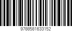 Código de barras (EAN, GTIN, SKU, ISBN): '9788581633152'