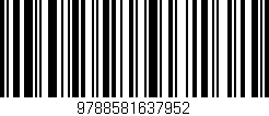 Código de barras (EAN, GTIN, SKU, ISBN): '9788581637952'