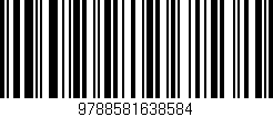 Código de barras (EAN, GTIN, SKU, ISBN): '9788581638584'