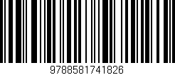 Código de barras (EAN, GTIN, SKU, ISBN): '9788581741826'