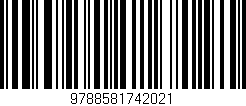 Código de barras (EAN, GTIN, SKU, ISBN): '9788581742021'
