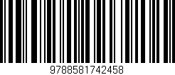 Código de barras (EAN, GTIN, SKU, ISBN): '9788581742458'