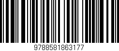 Código de barras (EAN, GTIN, SKU, ISBN): '9788581863177'