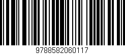 Código de barras (EAN, GTIN, SKU, ISBN): '9788582060117'