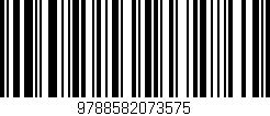 Código de barras (EAN, GTIN, SKU, ISBN): '9788582073575'