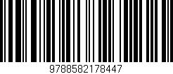 Código de barras (EAN, GTIN, SKU, ISBN): '9788582178447'
