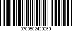 Código de barras (EAN, GTIN, SKU, ISBN): '9788582420263'