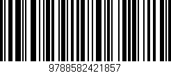 Código de barras (EAN, GTIN, SKU, ISBN): '9788582421857'