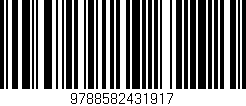Código de barras (EAN, GTIN, SKU, ISBN): '9788582431917'