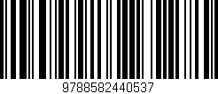 Código de barras (EAN, GTIN, SKU, ISBN): '9788582440537'