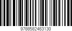 Código de barras (EAN, GTIN, SKU, ISBN): '9788582463130'