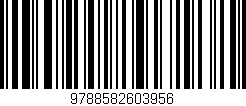 Código de barras (EAN, GTIN, SKU, ISBN): '9788582603956'